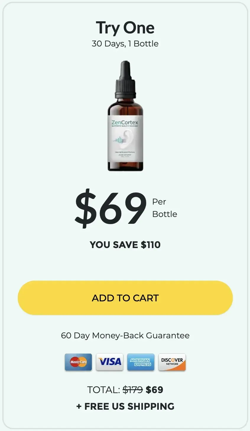 ZenCortex Buy 1 Bottle